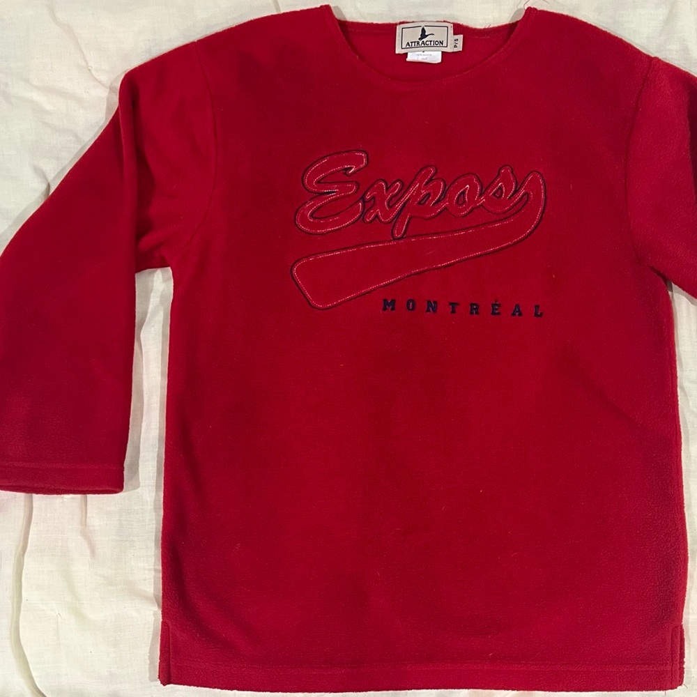 Vintage Montreal Expos Women’s Fleece